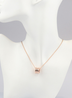 中古「95新」BVLGARI宝格丽B.ZERO1新扣玫瑰金39-46cmCL