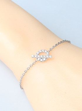 HERMES爱马仕FINESSE手链750白金