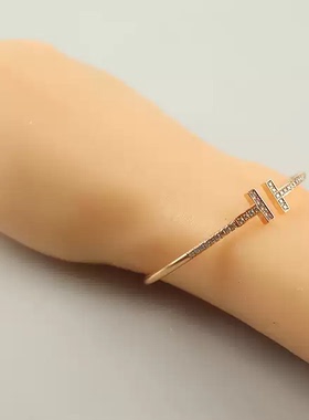 TIFFANY(蒂芙尼)手镯大号玫瑰金
