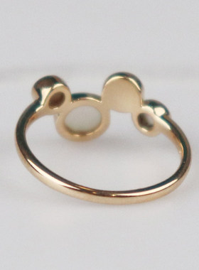 中古日本进口商品4℃戒指