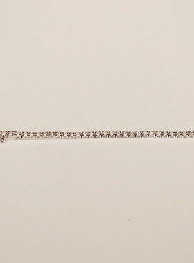 古典满钻手链750白金18cm
