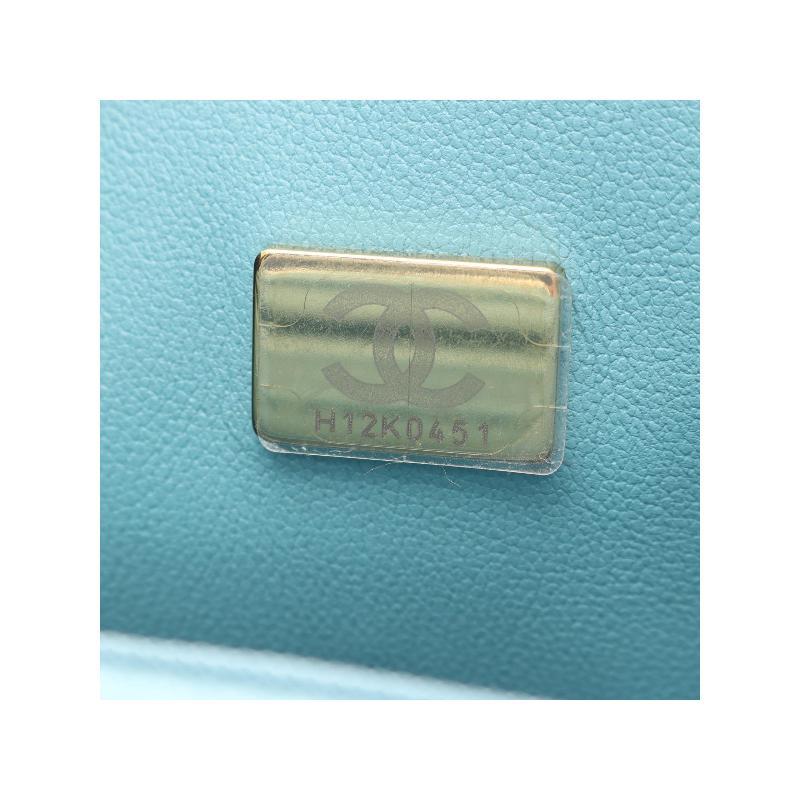 中古Chanel香奈儿女包A级95新Top handle手拎斜挎2用羊皮斜挎包 - 图3