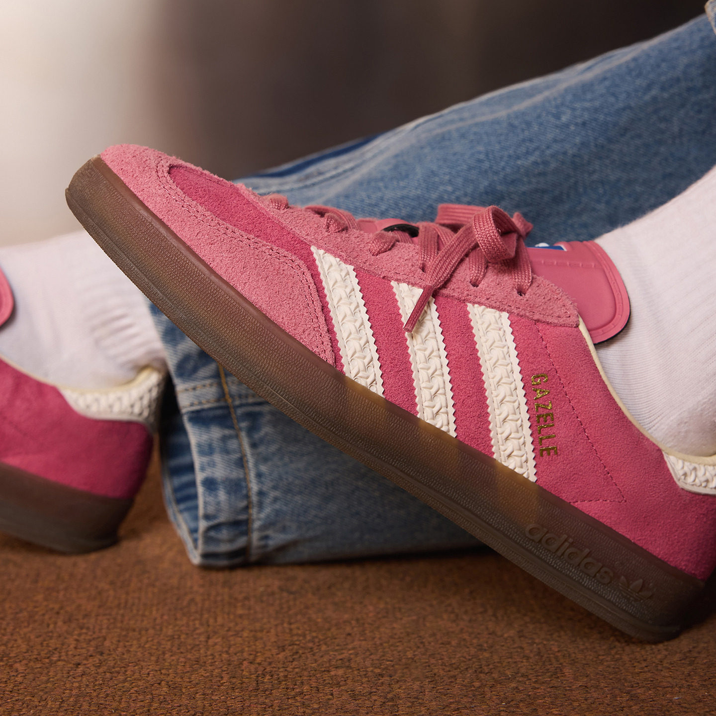 T头鞋 GAZELLE INDOOR板鞋德训鞋adidas Originals阿迪达斯三叶草,淘宝优惠券,粉丝福利购,淘宝优惠卷