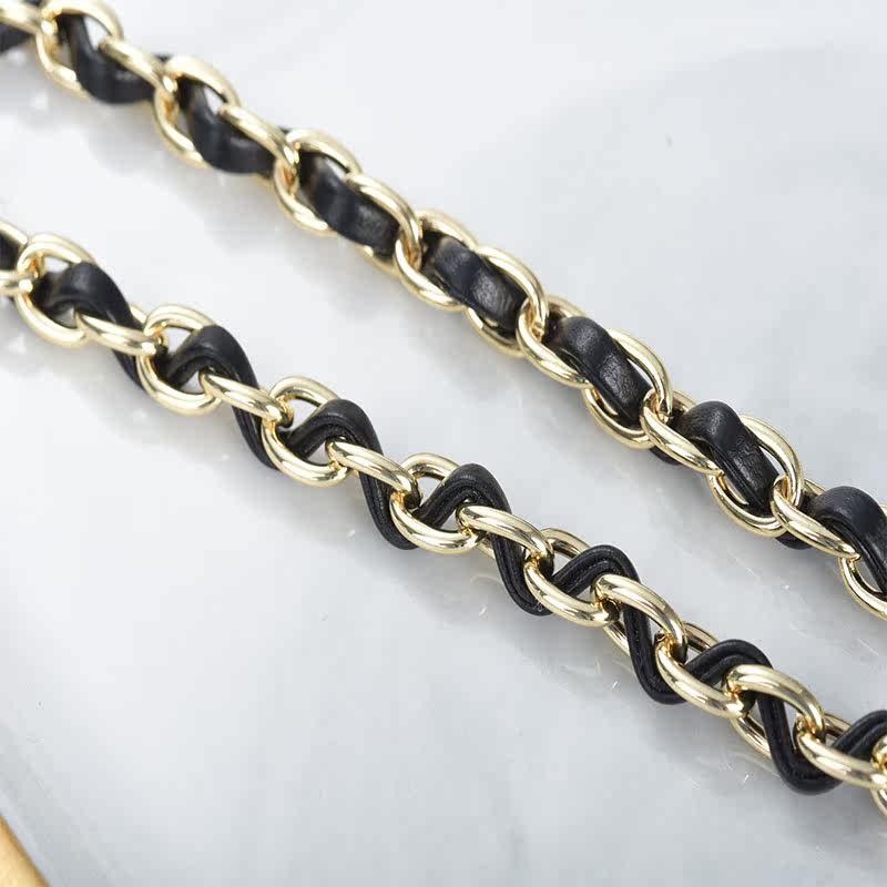 简梵洛黑色百搭2021年新款潮锁骨链 简梵洛项链