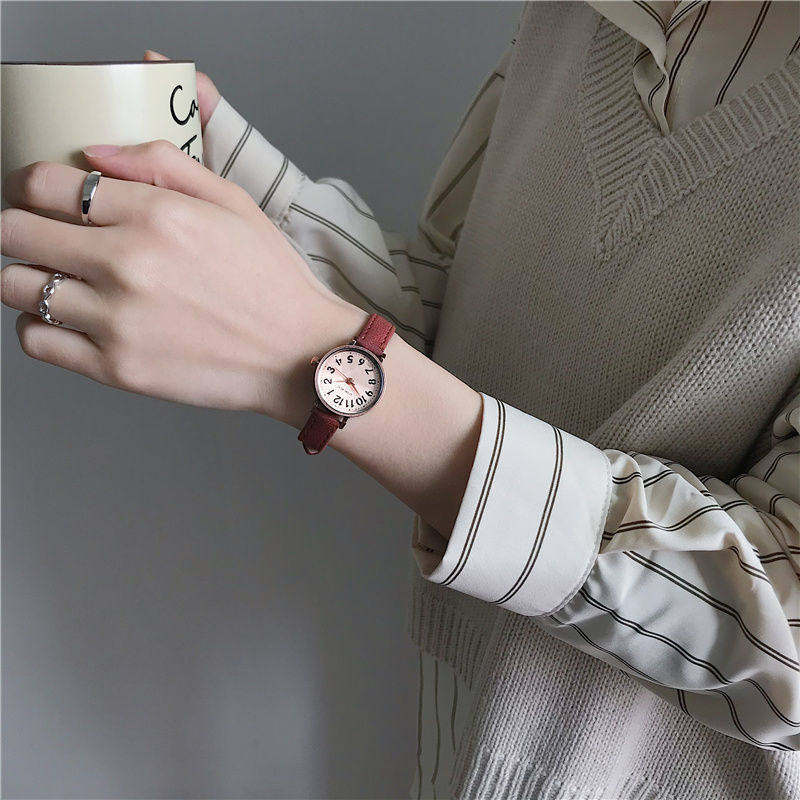 女款初高中学生国考省考公考小手表 蒂尔瓦国产腕表