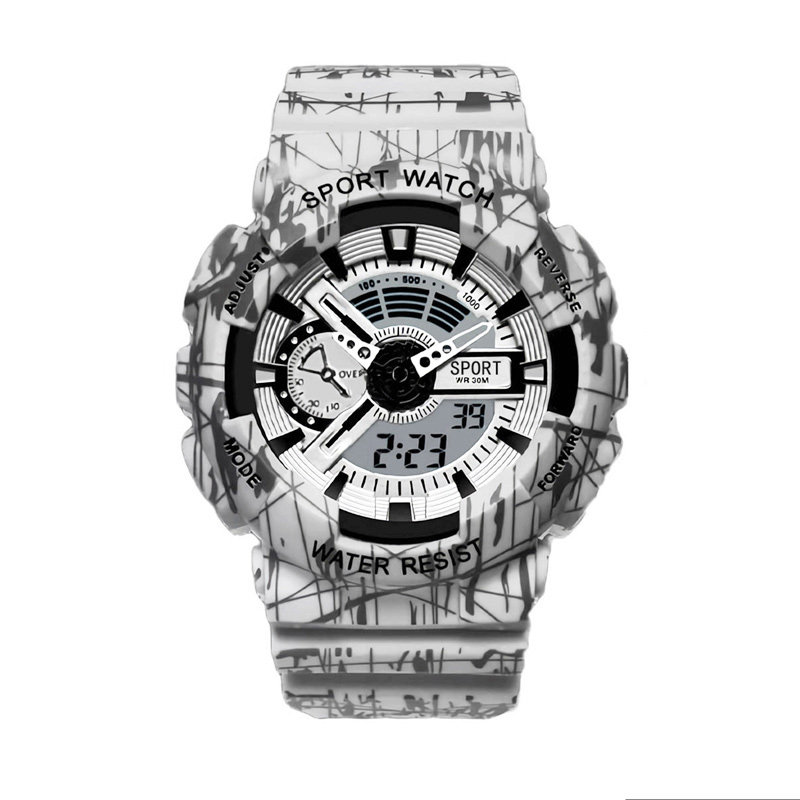 男款独角兽初高中多功能运动闹钟 蒂尔瓦国产腕表