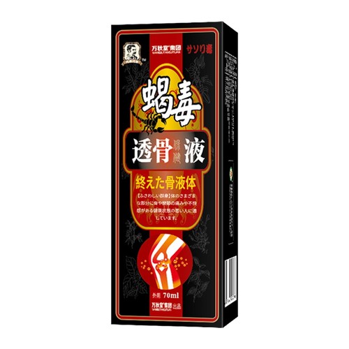 蝎毒透骨液喷剂腰腿关节膝盖通用颈椎腰椎扭伤外用追风透骨液正品 - 图3