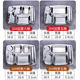 304 stainless steel custom lettering canteen adult dining tray