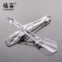 Foong CS Plastic Crystal Tea Spoon 155mm Tea Spade Kitchen Seasoning Spoon Tea Set Accessories Teaspoon Manufacturer Direct