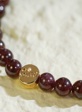 GinaKimKRins天然石榴石锆石镶嵌