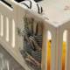 Climbing cushion slipper storage hanging bag special slipper rack baby fence hanging shoe cover storage bag hanging bag storage rack
