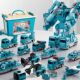 Children's magnetic toy deformation model
