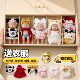 White baby Natasha baby doll large size 14cm stress relief doll