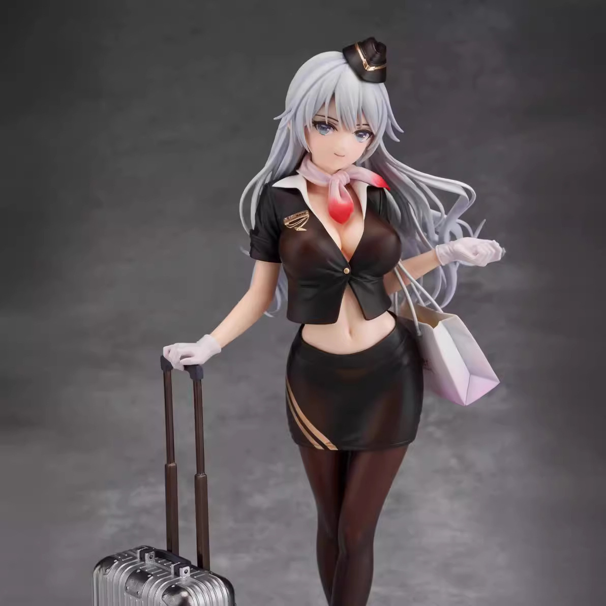 Otherwhere 空姐 栗原诗织 制服手办 机箱动漫摆件模型 - 图2