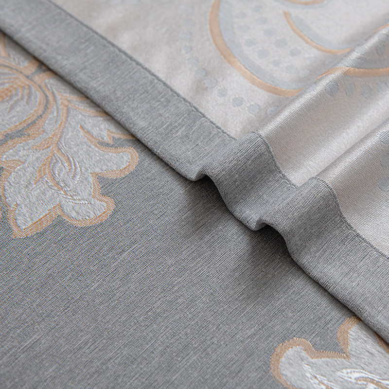 遮阳帘遮光成品2025年新款轻奢北欧提花款卧室少女飘窗落地窗布帘,淘宝优惠券,粉丝福利购,淘宝优惠卷