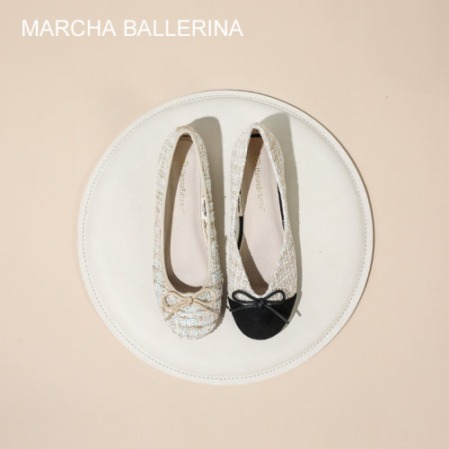 marcha ballerina/玛沙芭蕾软底平底鞋 单鞋老婆鞋女跳舞鞋四季鞋 - 图0