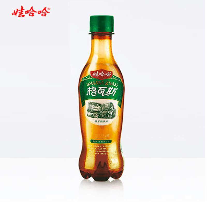 娃哈哈格瓦斯330mL*15瓶碳酸饮料俄罗斯风味整箱包邮哇哈哈