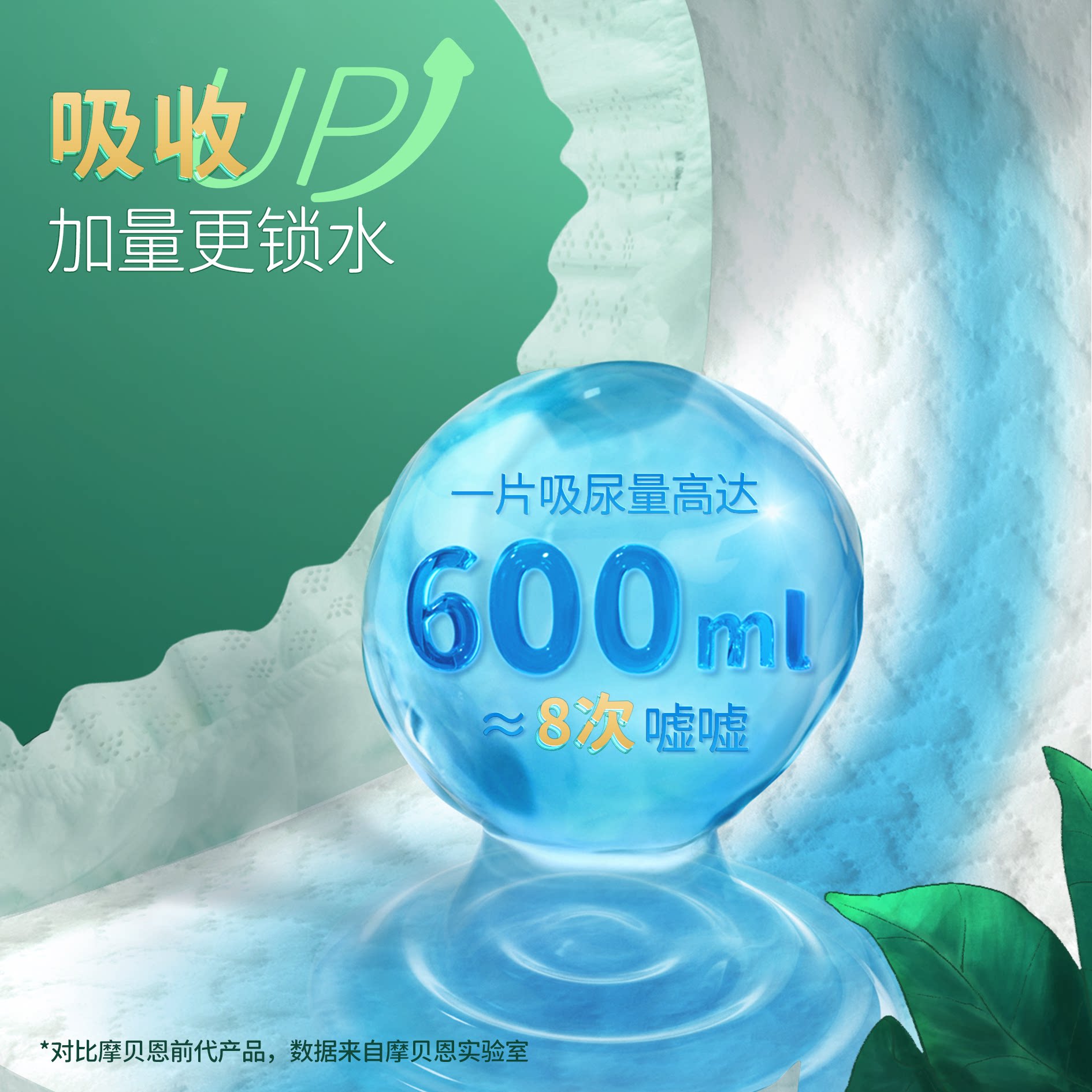 【呼吸PRO】摩贝恩透薄呼吸PRO升级款纸尿裤拉拉裤超薄透气尿不湿