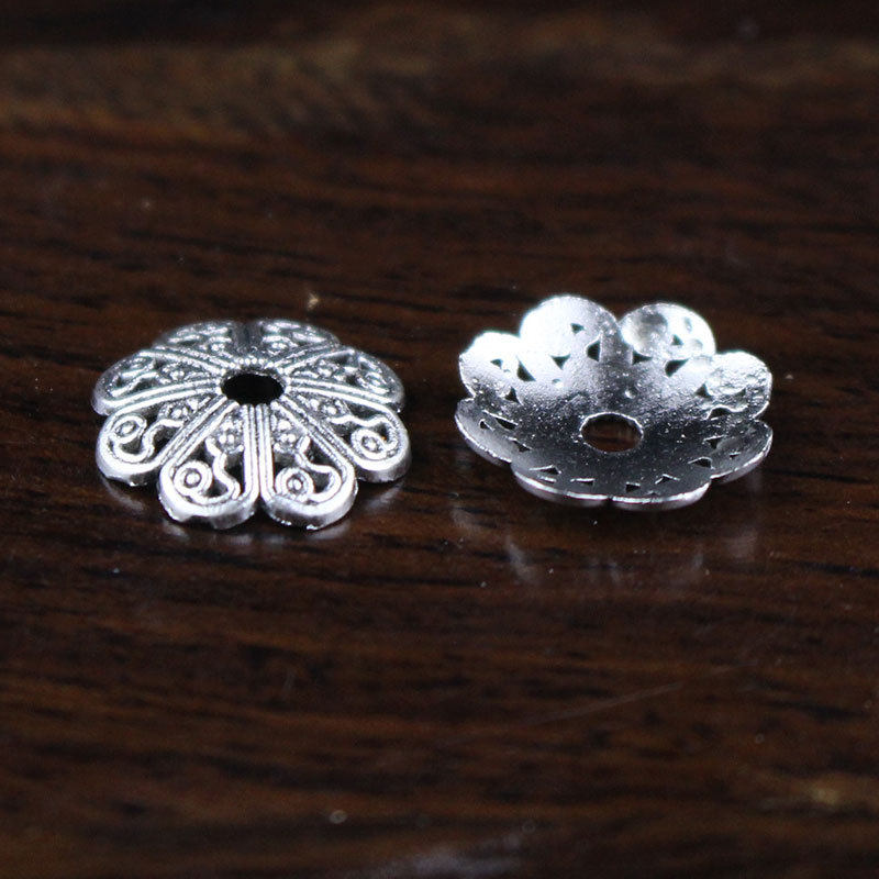 藏银配件花托隔片文玩佛珠念珠手串锌合金隔珠垫片diy饰品配饰,淘宝优惠券,粉丝福利购,淘宝优惠卷