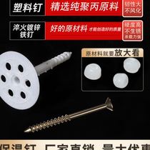 Insulation nail external wall plastic expansion nail extrusion plastic plate internal wall insulation plate fixed nail eps line anchorage split nail