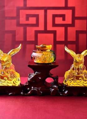 海清阁宋韶光大师2026马年新款吉祥物 大展鸿图 琉璃摆件礼品饰物