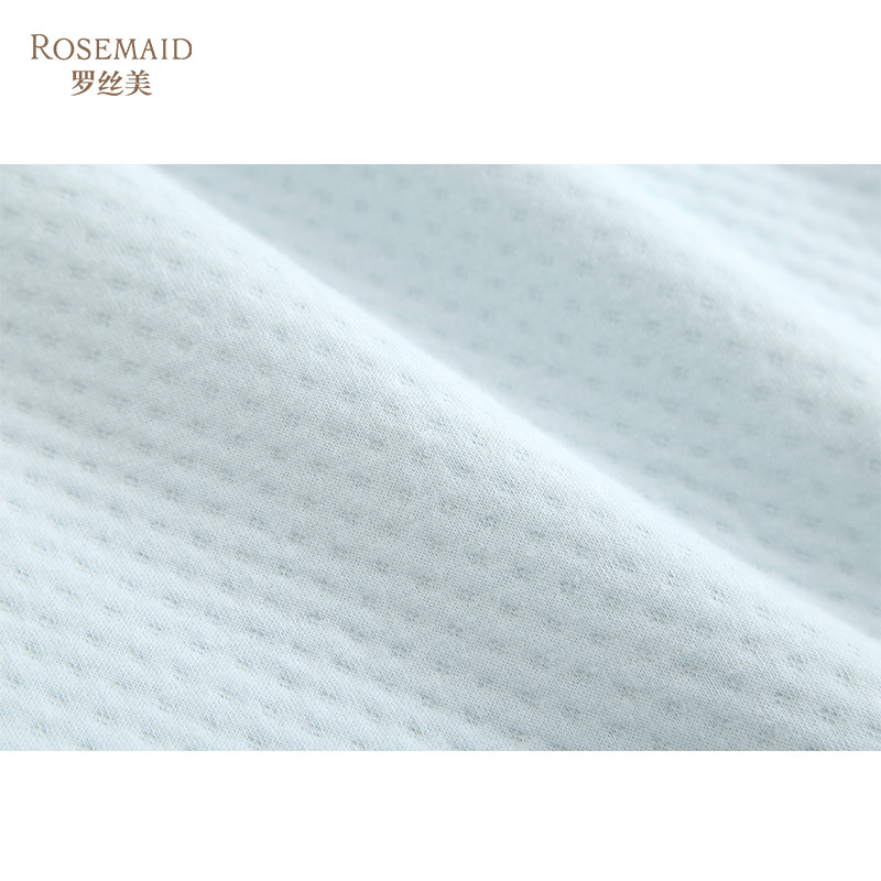 罗丝美秋冬纯棉保暖家居服小翻领全开襟镶蕾丝长袖睡裙睡袍17215,淘宝优惠券,粉丝福利购,淘宝优惠卷