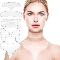 16 3 5pcs Reusable Silicone Anti-wrinkle Face Forehead