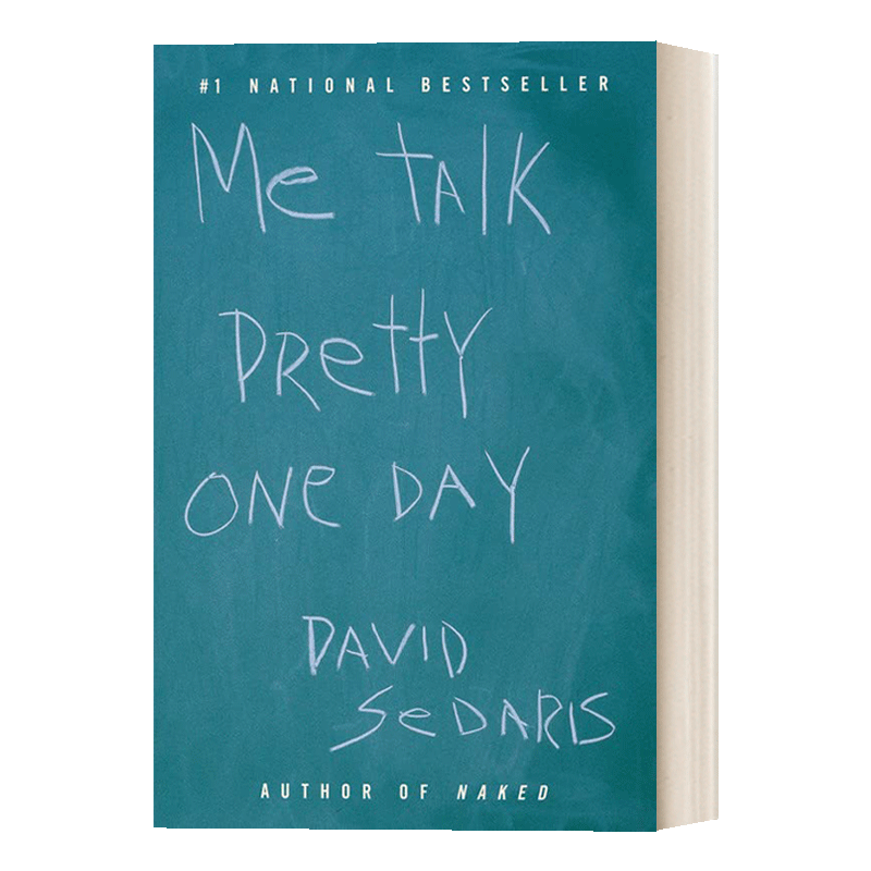 英文原版 Me Talk Pretty One Day 说得美 瑟伯幽默奖 英文版 进口英语原版书籍