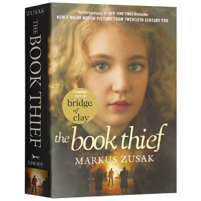 英文原版 偷书贼 The Book Thief 英文版 电影原著小说 Markus Zusak 进口书籍 - 图1