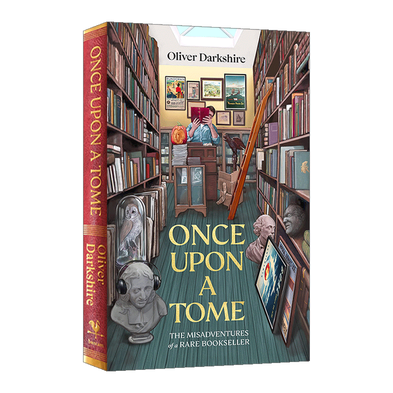 英文原版 Once Upon a Tome 从前有一部巨著 一个稀有书商的不幸 精装 英文版 进口英语原版书籍
