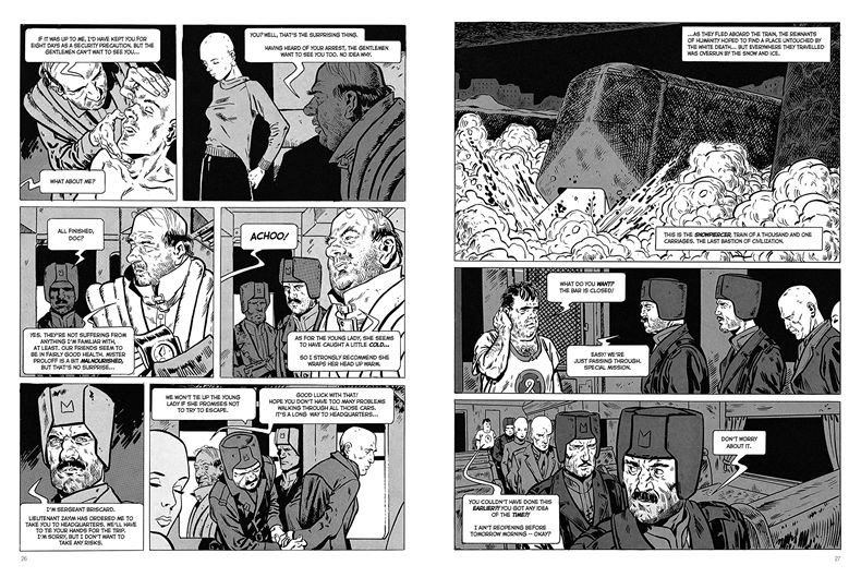 雪国列车1逃离英文原版 Snowpiercer Vol 1 The Escape英文版进口原版英语漫画书籍-图0