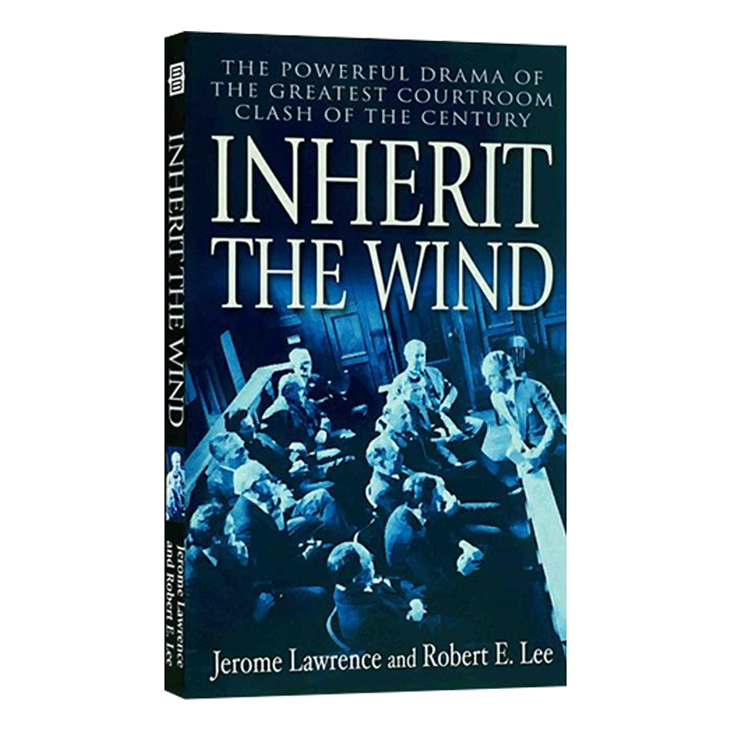 英文原版 Inherit the Wind 风的传人 戏剧 剧本 雄才怪杰 Jerome Lawrence 英文版 进口英语原版书籍 - 图0