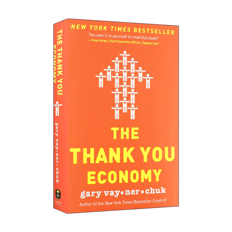 英文原版 The Thank You Economy 感恩经济 新媒体时代的口碑营销 精装 Gary Vaynerchuk 英文版 进口英语原版书籍 - 图0