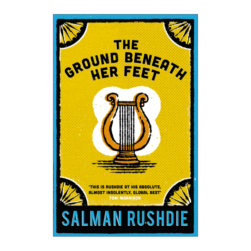 英文原版小说 The Ground Beneath Her Feet 她脚下的土地 萨尔曼·鲁西迪 英文版 进口英语原版书籍