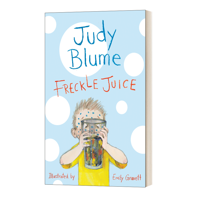 英文原版 Freckle Juice 儿童果汁 朱迪·布鲁姆儿童插画小说 英文版 进口英语原版书籍