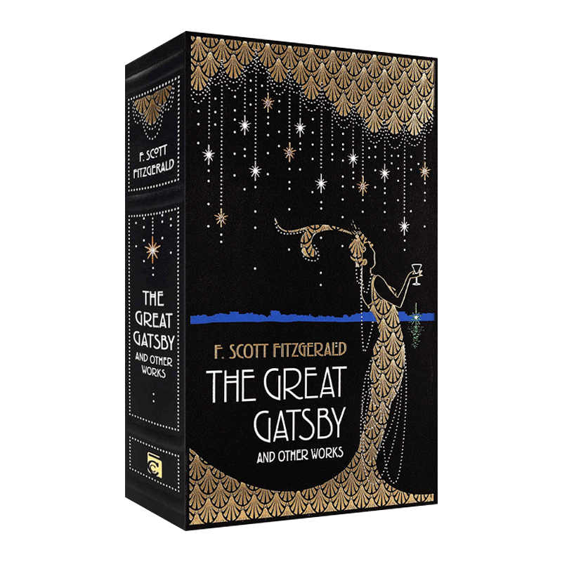 英文原版 The Great Gatsby and Other Works 了不起的盖茨比及其他作品 皮革精装经典Leather-bound Classics 英文版 进口书籍