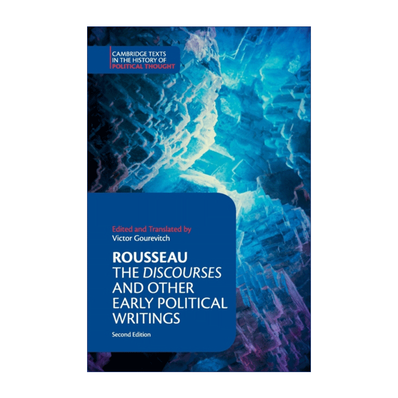 英文原版 Rousseau The Discourses and Other Early Political Writings 卢梭 论文及其他早期政治著作 英文版 进口英语书籍 - 图0