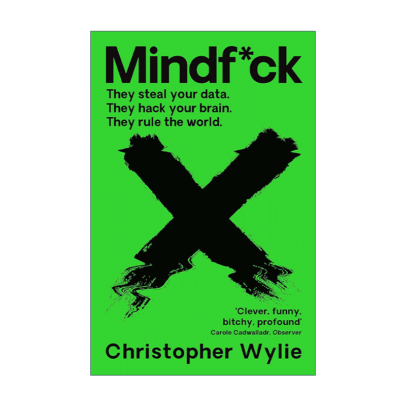 英文原版 Mindf*ck 对不起我操控了你的大脑 前剑桥分析数据科学家克里斯托弗·怀利 英文版 进口英语原版书籍
