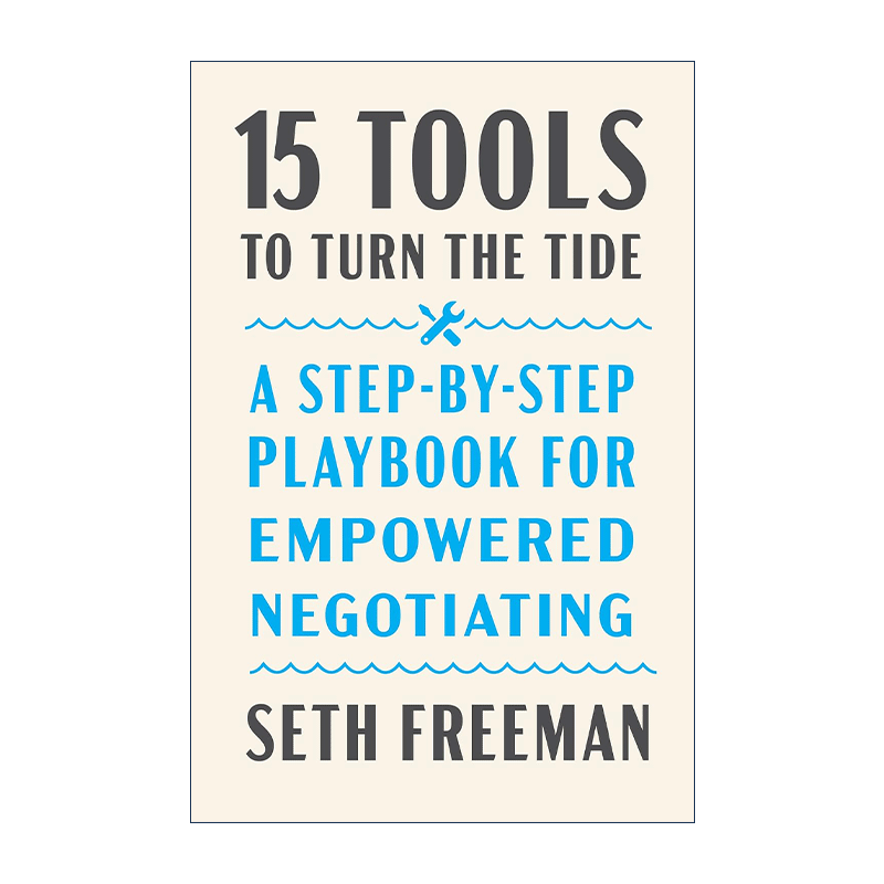 英文原版 Fifteen Tools to Turn the Tide 15 种扭转局势的工具 分步骤谈判手册 精装 英文版 进口英语原版书籍