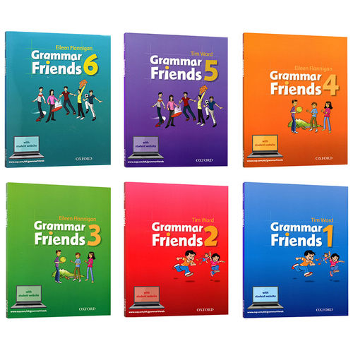 包邮牛津小学英语语法书 英文原版 Oxford Grammar Friends1-6语法做朋友涵盖剑桥少儿英语考试语法寒暑假短期语法学习含学生软件 - 图1
