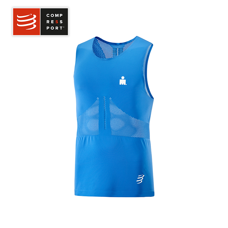 COMPRESSPORT限量 IRONMAN Performance 背心 男 Singlet - 图2