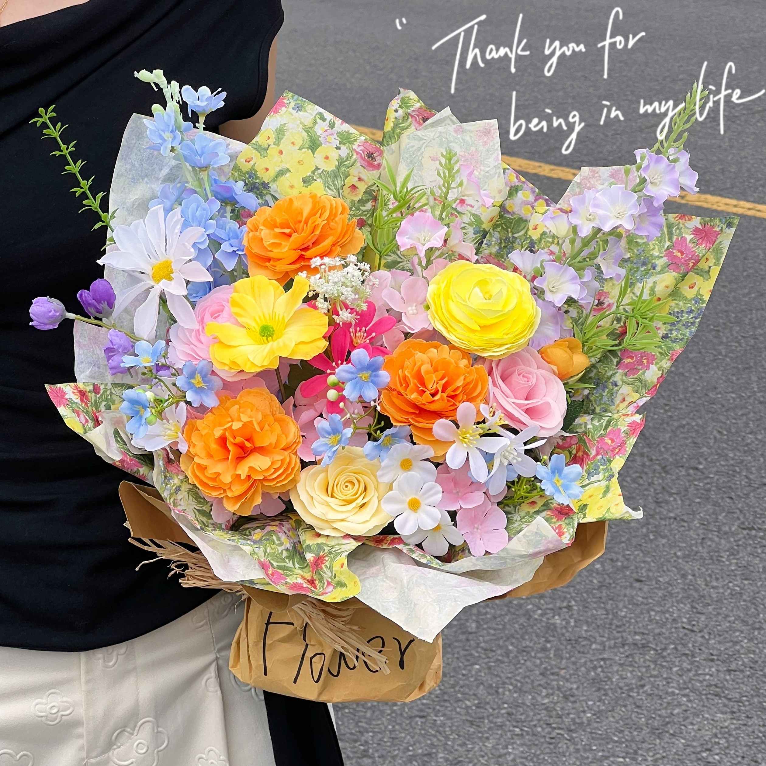 多巴胺油画风香皂永生花束礼物实用生日礼物女生情人节送女友闺蜜,淘宝优惠券,粉丝福利购,淘宝优惠卷