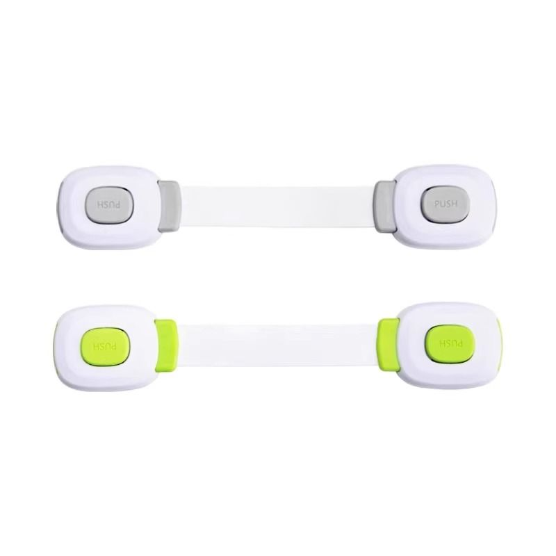 锁扣搭扣白色门栓固定锁门夹手简易塑料门扣粘贴式免打孔卡扣插销,淘宝优惠券,粉丝福利购,淘宝优惠卷