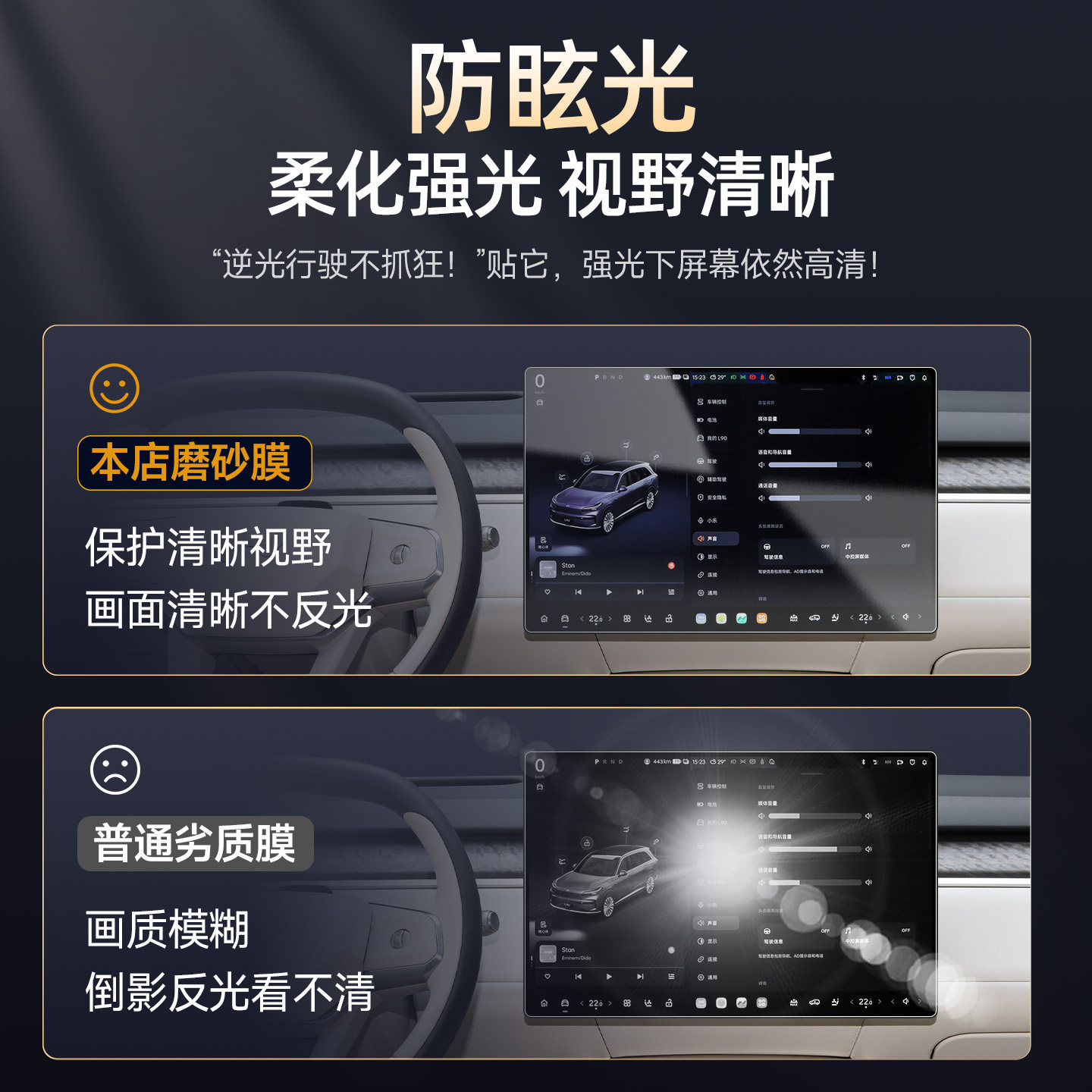 适用蔚来乐道L90L60中控贴膜屏幕钢化膜无尘仓车内装饰用品改装件,淘宝优惠券,粉丝福利购,淘宝优惠卷