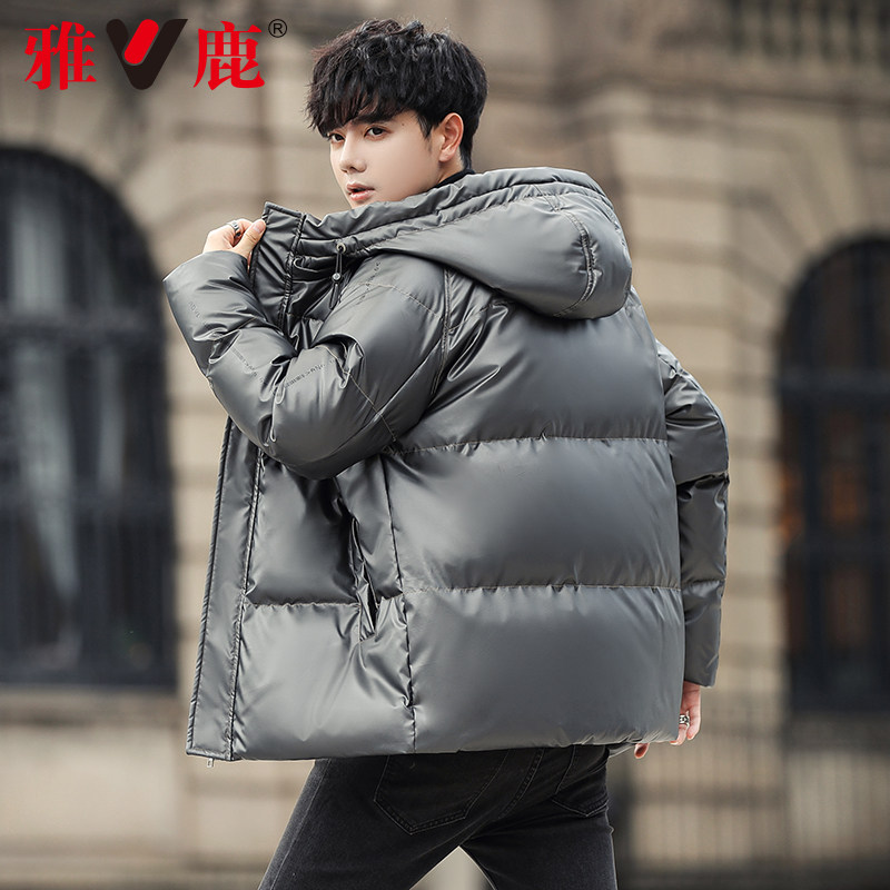 雅鹿男2022年秋冬新款男装潮羽绒服 雅鹿服饰羽绒服