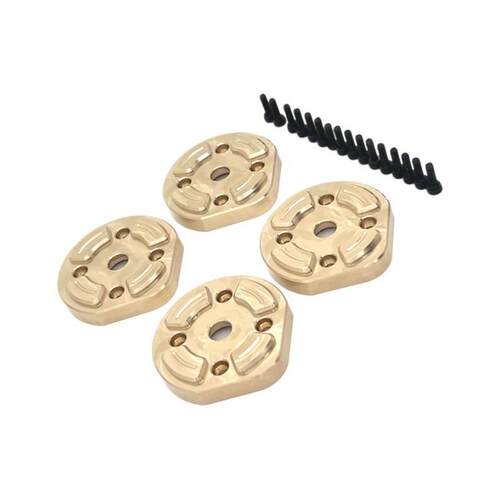 美嘉欣h12y黄铜op件H12Y＋遥控车底盘配重改善翻车前后桥升级配件 - 图0