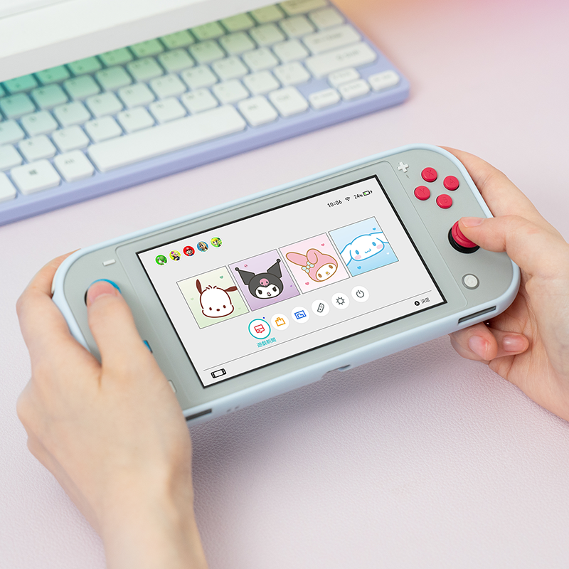 极想switchlite保护壳lite保护套硬壳一体壳任天堂防摔防汗抗指纹三丽鸥IP联名可爱原创卡通库洛米游戏机配件,淘宝优惠券,粉丝福利购,淘宝优惠卷
