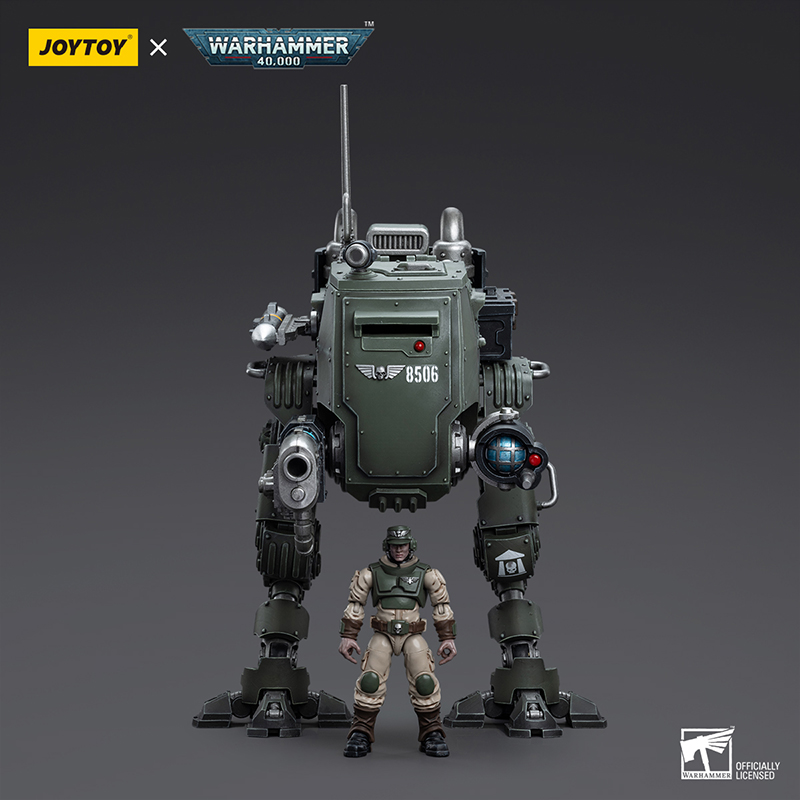 JOYTOY暗源战锤40K星界军  卡迪亚装甲哨兵1：18可动兵人模玩手办