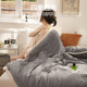 Autumn and winter coral velvet milk fleece blanket