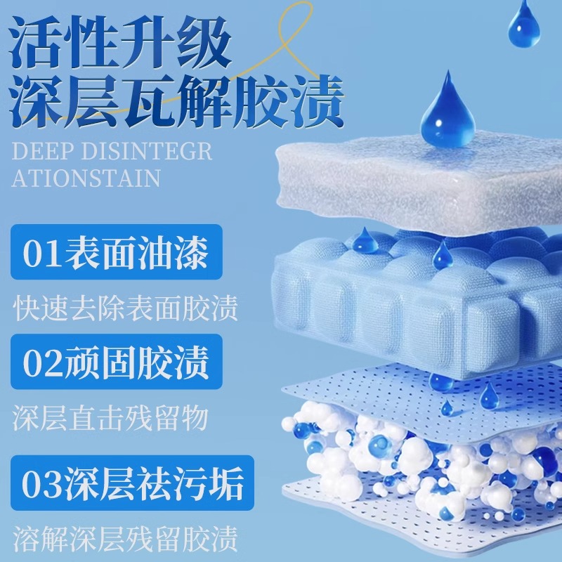 衣服除胶剂不伤衣服去除结构胶印花玻璃胶美缝专用发泡强力清洗剂 - 图2